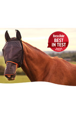 Equilibrium Field Relief Max Fly Mask Black / Red